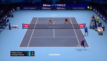 Match Highlight | Nikola Maktic/Mate Pavic vs Ivan Dodig/Filip Polasek | Nitto ATP Finals 2021