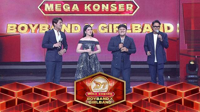 D'Academy 7 Mega Konser Boyband X Girlband