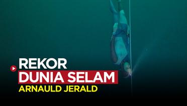 Arnauld Jerald Kembali Pecahkan Rekor Dunia Selam, Menyelam Hingga Kedalaman 120 Meter!