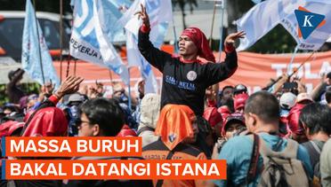 Demo Buruh 12 Oktober di Istana Negara, Bawa Puluhan Ribu Massa