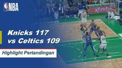 NBA | Cuplikan Hasil Pertandingan Knicks 117 vs Celtics 109