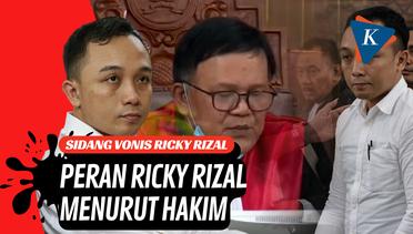 Hakim Yakini Ricky Rizal Kehendaki Pembunuhan Brigadir J, Ini Perannya