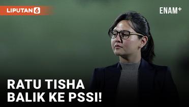 Ratu Tisha Daftar Jadi Wakil Ketum PSSI
