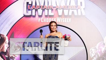 Cerita Ayu Dewi saat Wawancara Pemain Captain America Civil War di Singapura