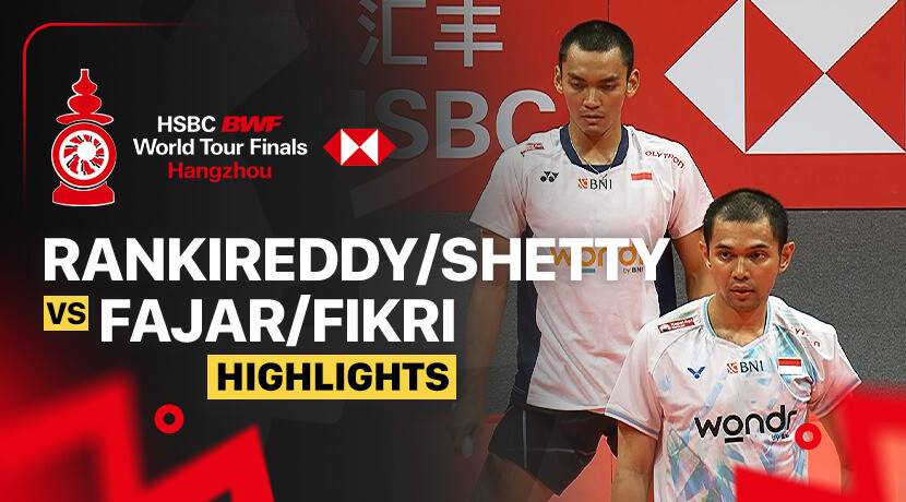 Satwiksairaj Rankireddy/Chirag Shetty (IND) vs Fajar Alfian/Muhammad Shohibul Fikri (INA) - Men's Doubles Group Stage | HSBC BWF World Tour Finals 2025