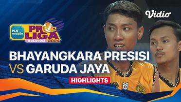 Putra: Jakarta Bhayangkara Presisi vs Jakarta Garuda Jaya - Highlights | PLN Mobile Proliga 2024