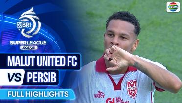 Malut United FC VS Persib - Full Highlights | BRI Super League 2025/26
