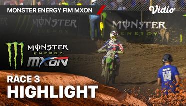 FIM Motocross of Nations: Open & MXGP - Highlights | Race 3 | MXGP 2023