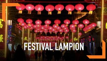 Indahnya Festival Lampion Imlek di China