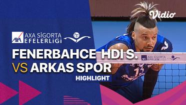 Highlights | Perebutan Tempat Ketiga - Fenerbahce HDI Sigorta vs Arkas Spor | Men's Turkish League