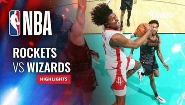 Houston Rockets vs Washington Wizards - Highlights | NBA Regular Season 2023/24