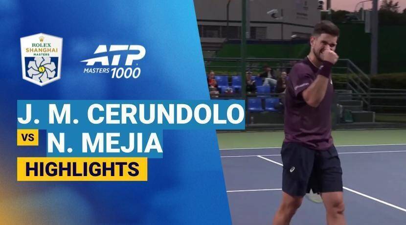 Juan Manuel Cerundolo vs Nicolas Mejia - Round 1 (Court 7) | ATP 1000: Rolex Shanghai Masters 2026