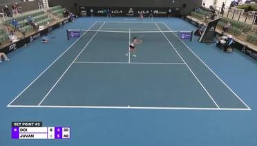 Match Highlights | Misaki Doi vs Kaja Juvan | WTA Adelaide International 2022