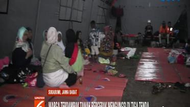 Warga Terdampak Tanah Bergerak di Sukabumi Diungsikan di Tenda BPBD - Liputan 6 Pagi