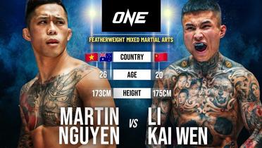 They Threw BOMBS Martin Nguyen vs. Li Kai Wen | Full Fight WITHOUT COMMENTARY