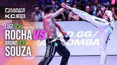 KC39: Champ Luiz Rocha vs Bruno Souza | Full Fight Highlights