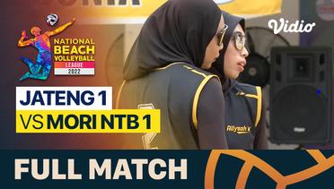Full Match | Semifinal - Putri (2x2): Jateng 1 vs Mori NTB 1 | National Beach Volleyball League 2022