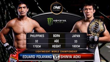 Eduard Folayang vs. Shinya Aoki | Full Fight Replay