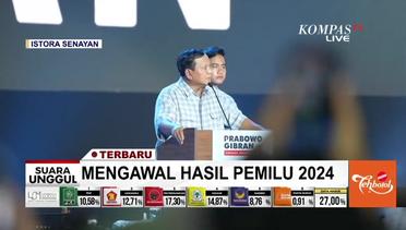 Pesan Prabowo kepada Pendukung di Istora: Kemenangan Ini untuk Seluruh Rakyat Indonesia!
