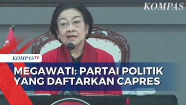 Ketum PDIP Megawati Sindir Soal Anggapan Presiden Dimenangkan Relawan