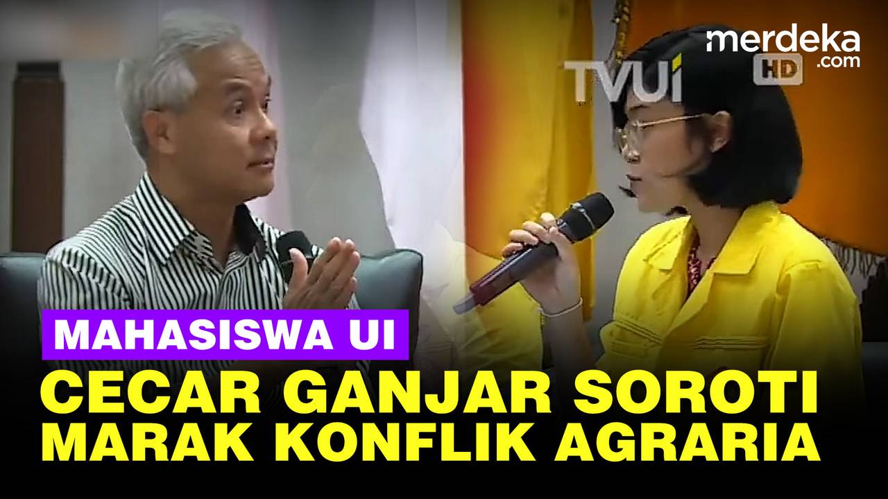 Mahasiswi UI Keras Cecar Konflik Agraria, Ganjar Singgung Kasus Rempang ...