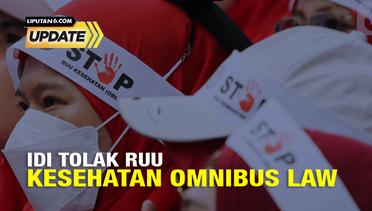 Liputan6 Update: 1000 Nakes Demo Tolak RUU Kesehatan Omnibus Law