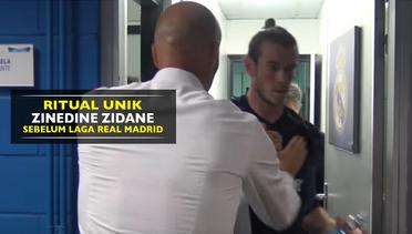 Ritual Unik Zinedine Zidane Sebelum Pertandingan Real Madrid