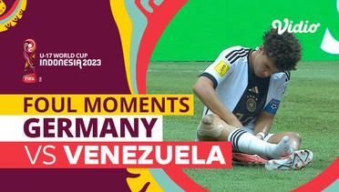 Momen Pelanggaran Keras | Germany vs Venezuela | FIFA U-17 World Cup Indonesia 2023