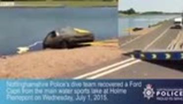 Mobil Tua Ford Capri Ditemukan di Dasar Danau Setelah 20 Tahun