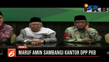 Jadi Cawapres Jokowi, Ma'ruf Amin Sambangi DPP PKB - Liputan6 Pagi