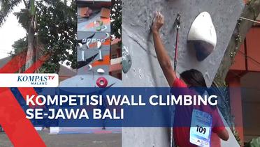 Kompetisi Wall Climbing Se Jawa Bali Jaring Bibit Baru