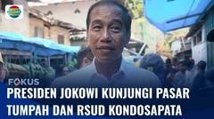 Presiden Jokowi Kunjungi Pasar Tumpah dan RSUD Kondosapata di Mamasa | Fokus