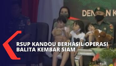 Anak Kembar Siam Prajurit TNI AD di Manado Berhasil Dipisahkan dengan Selamat!