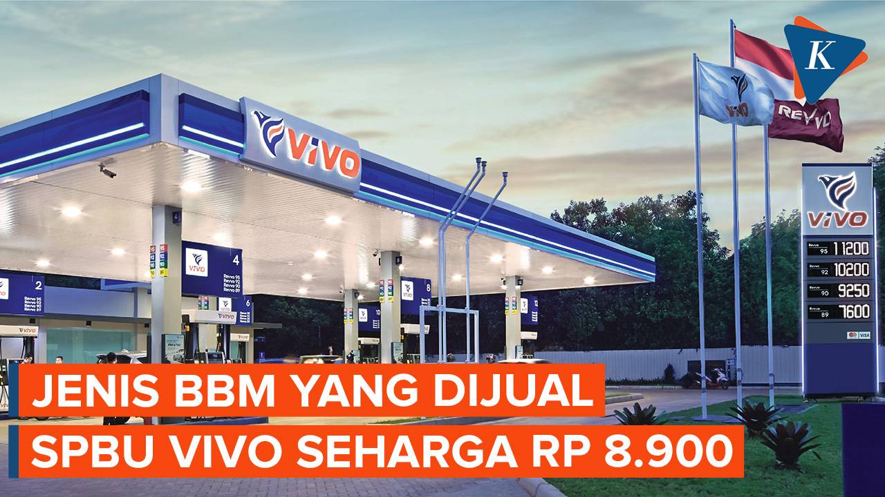 Ini Jenis BBM Yang Dijual SPBU Vivo Seharga Rp 8 900 Kompascom Vidio