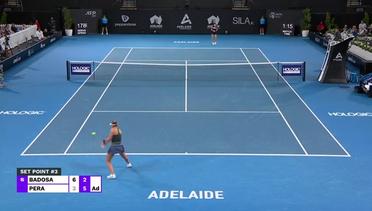 Paula Badosa vs Bernarda Pera - Highlights | WTA Adelaide International 1 2024