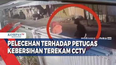 Pelecehan Terhadap Petugas Kebersihan Terekam CCTV