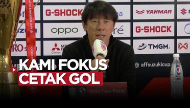 Shin Tae-yong Minta Timnas Indonesia Fokus Cetak Gol di Leg 2 Final Piala AFF 2020