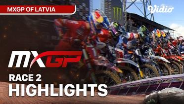 2024 MXGP of Latvia - MXGP Race 2 - Highlights | MXGP 2024