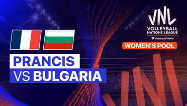 Prancis vs Bulgaria - Full Match | Women's Volleyball Nations League 2024