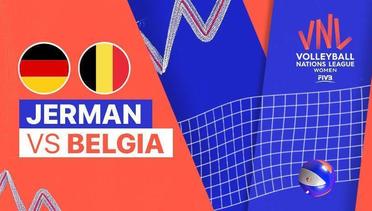 Full Match | Jerman vs Belgia | Women's Volleyball Nations League 2022