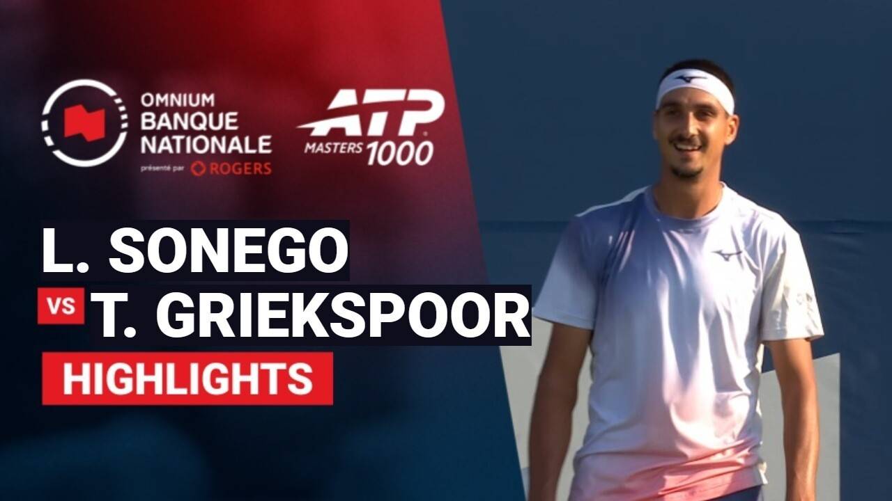 Lorenzo Sonego vs Tallon Griekspoor - Round 1 (Court 5) | ATP 1000: National Bank Open presented by Rogers 2026