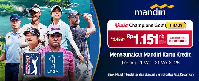 MNDRPINHIGH-Champions Golf 1 Year  - Vidio Champions Golf 365 Hari