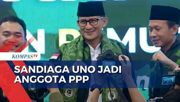 Eks Politikus Gerindra Sandiaga Uno Resmi Jadi Anggota PPP