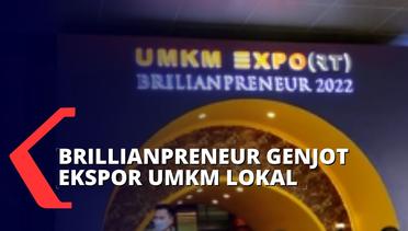 Ratusan UMKM Ramaikan UMKM EXPO(RT) Brillianpreneur 2022