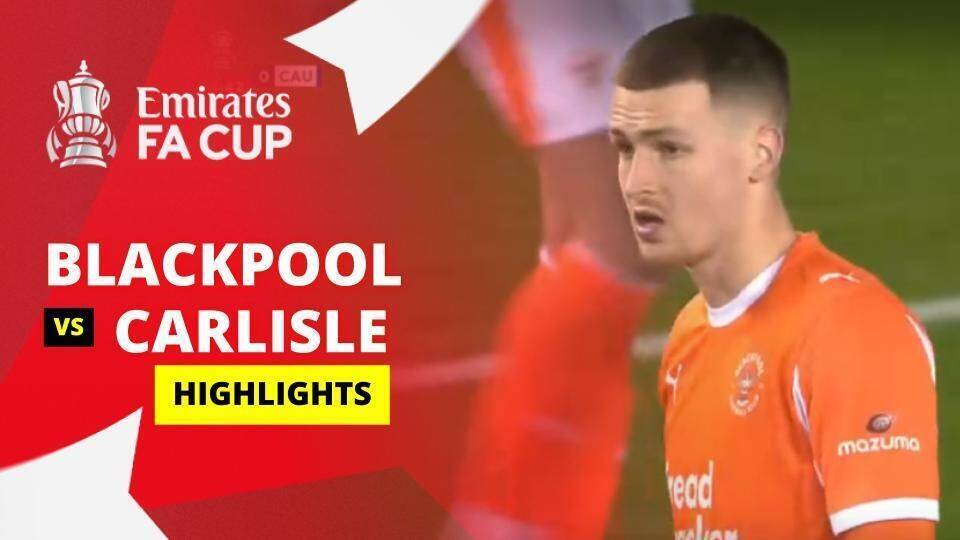 Blackpool FC vs Carlisle United FC