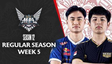 LIVE | MPL ID S12 | Regular Season Hari 4 Minggu 5 | Bahasa Indonesia