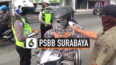 PSBB Surabaya Berlaku, 19 Titik Pemeriksaan Didirikan