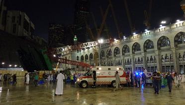 2 Jemaah Haji Wanita Meninggal Dalam Musibah Crane