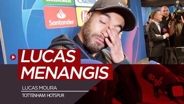 Lucas Moura Menangis Menonton Laga Semifinal Liga Champions