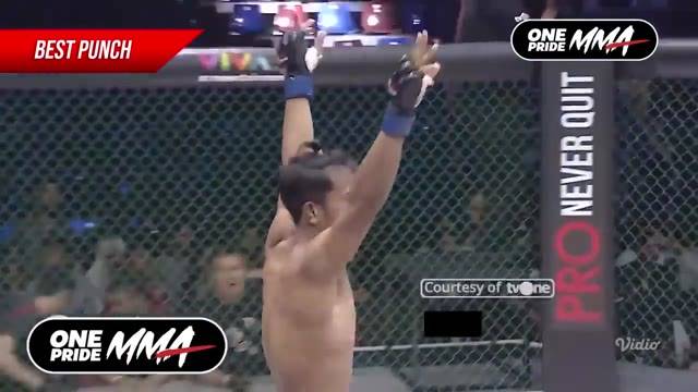 HONEY BADGER! PUKULAN-TERJANGAN LUTUT ADITYA GINTING BIKIN LAWAN-LAWAN KO | One Pride MMA